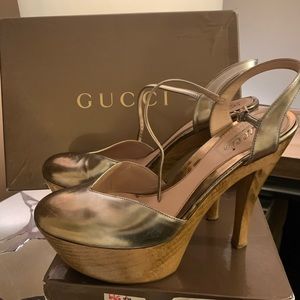 Gucci platform sandal